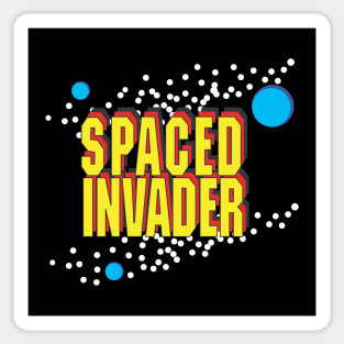 Spaced invader Sticker